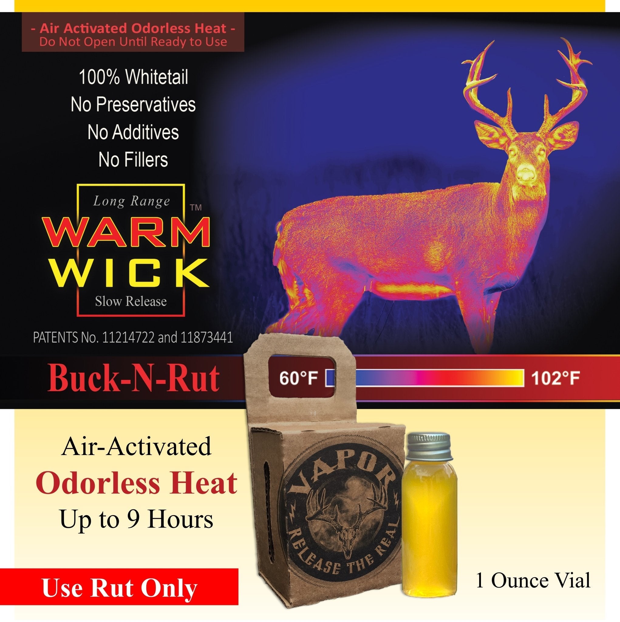 Buck - N - Rut WARM WICK - HEATWAVE Hunting