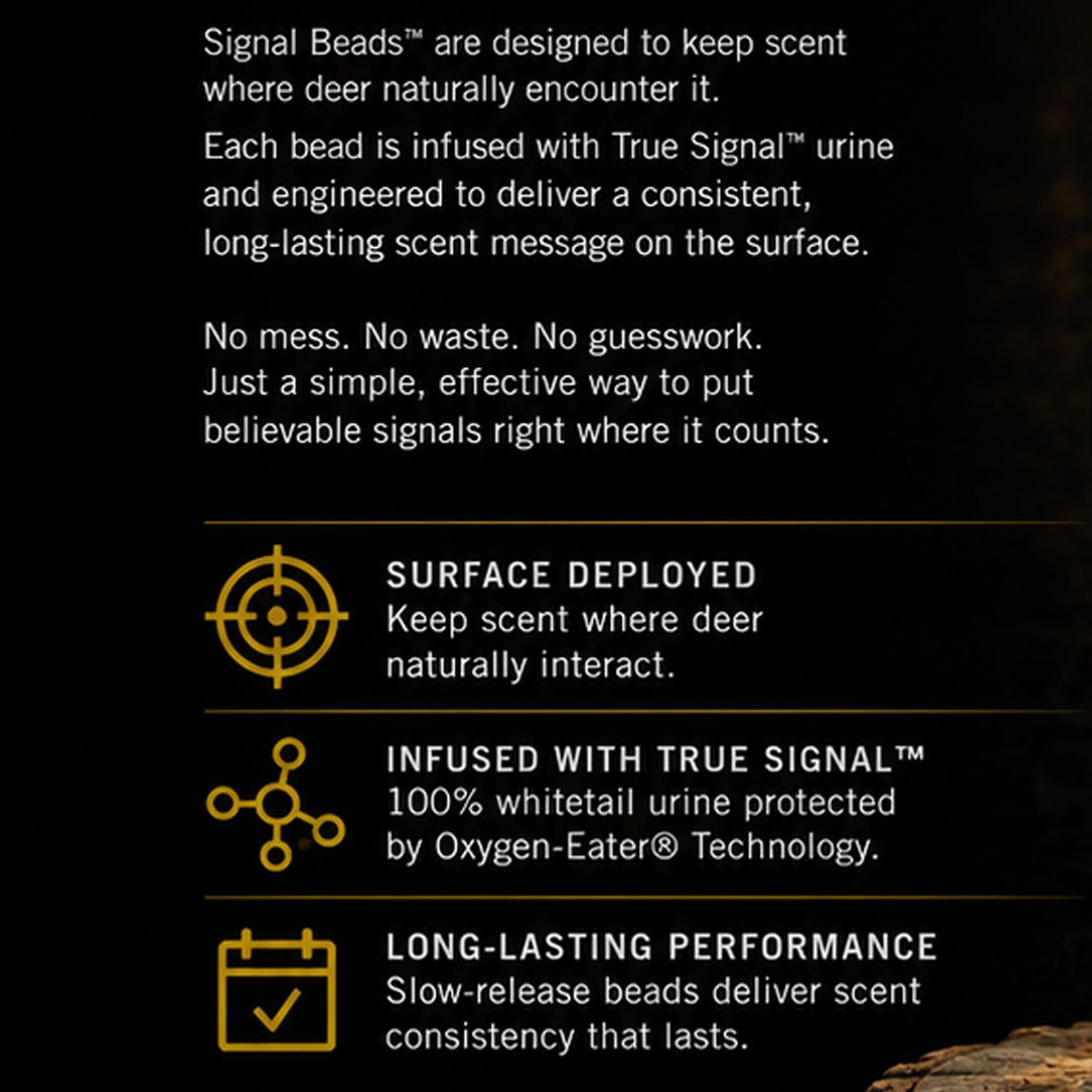 SIGNAL BEADS™ Scrape Talker | Scrape Signal Beads - HEATWAVE Hunting