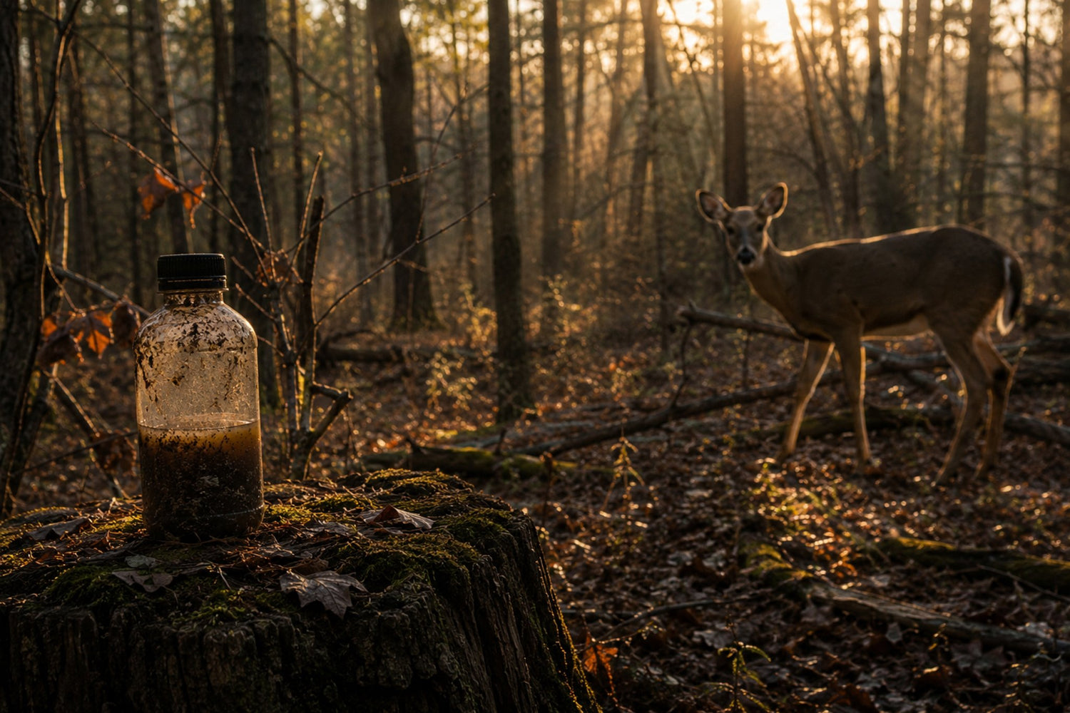 True Signal™ visual showing deer signal protected before the hunt begins.